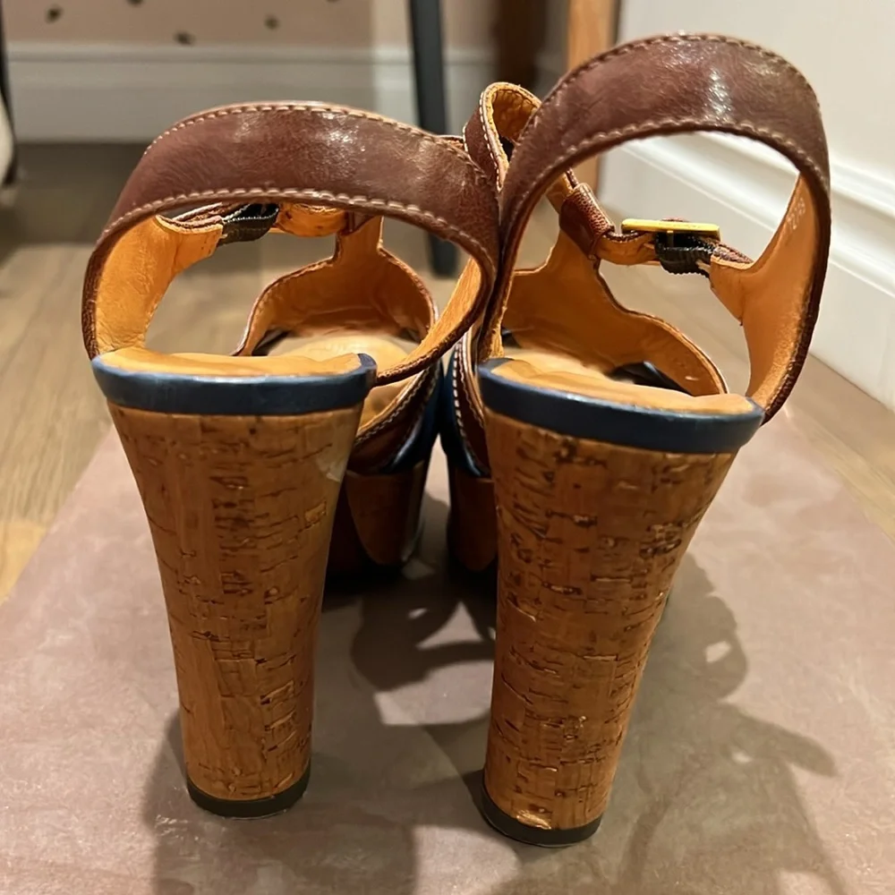Anthropologie CHIE MIHARA platform sandals great condition 39 - Picture 6 of 7